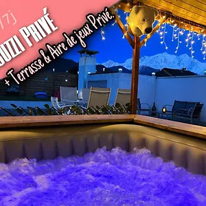  Appartement Rooftop 1 - Jacuzzi Privé Au Pied Du Monte-blanco